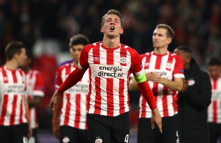 Luuk de Jong supo ser el capitán del PSV. Créditos: Getty Images