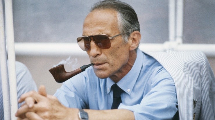 Enzo Bearzot, Italian coach.(Duncan Raban/Allsport/Getty Images)