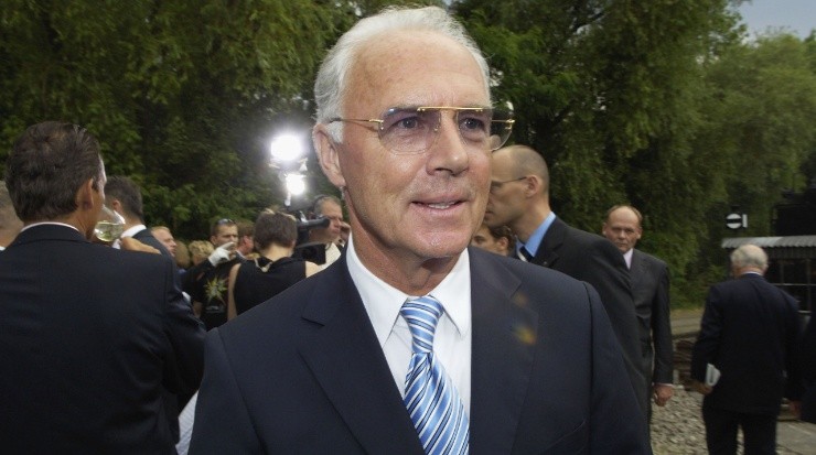 Franz Beckenbauer, German coach. (Torsten Leukert-Pool/Getty Images)