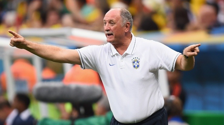 Luiz Felipe Scolari, Brazilean coach. (Jamie McDonald/Getty Images)