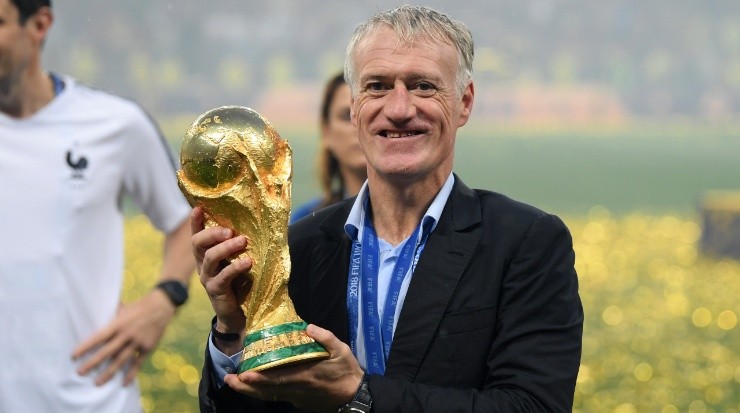 Didier Deschamps, French coach. (Matthias Hangst/Getty Images)