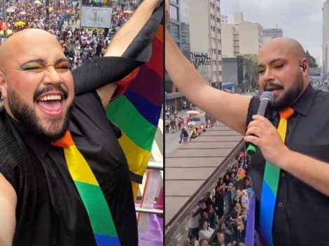 Tiago Abravanel curte Parada do Orgulho LGBTQIA+ ao lado do marido: “Amor e respeito”