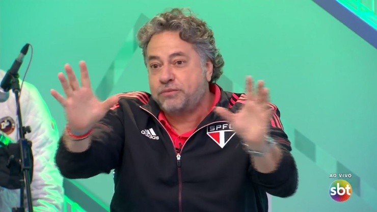 Foto: Reprodução Arena SBT/YouTube | Sonho de Casares no SPFC será negociado