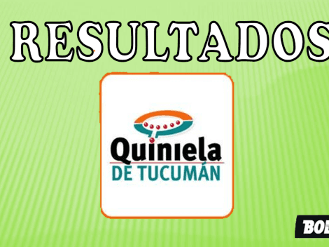 Resultados de la Quiniela de Tucumán | Sorteo y números ganadores