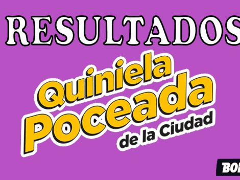 Quiniela Poceada de la Ciudad | Sorteo y números ganadores
