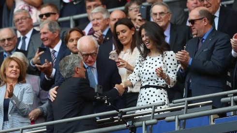 Granovskaia junto a Mourinho.