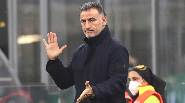 Cristophe Galtier. (Marco Luzzani/Getty Images)