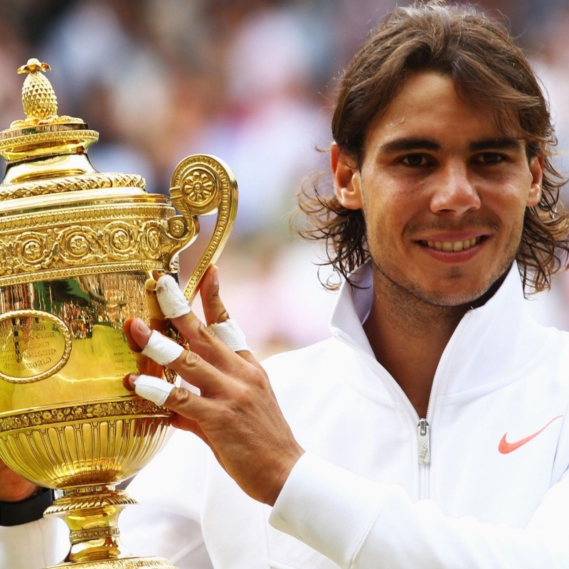 Cuántas veces Rafael Nadal ganó Wimbledon