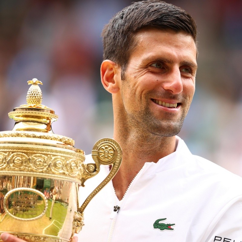 Cuántas veces Novak Djokovic ganó Wimbledon