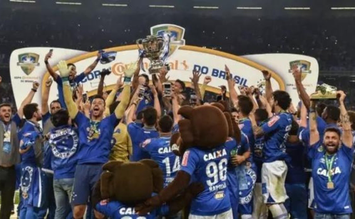 Cruzeiro en lo más alto y otros cuatro grandes equipos en el “top five”;  Consulta el ranking de los equipos con más victorias en la Copa do Brasil