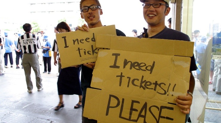 The ticket demand for Qatar 2022 has been massive. (Koichi Kamoshida/Getty Images)