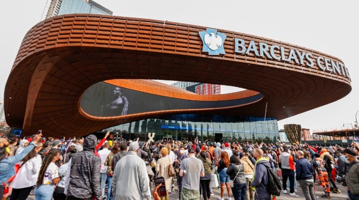 The Barclays Center in New York will host the NBA Draft 2022. (Arturo Holmes/Getty Images)