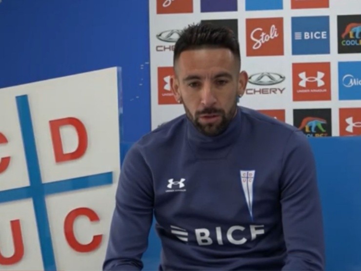Mauricio Isla se muestra contento con su retorno | Foto: Cruzados 