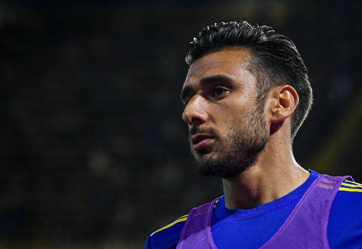 Salvio perdió terreno en el equipo titular de Boca. Créditos: Getty Images
