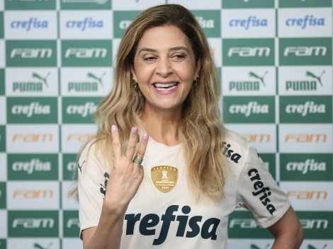 Leila oferece R$ 1,1 milhão de salário para centroavante fechar com Palmeiras