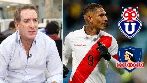 El periodista peruano no le baja la cortina a la chance de Guerrero al fútbol chileno