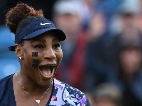 ¿Por qué Serena Williams juega con parches en la cara?