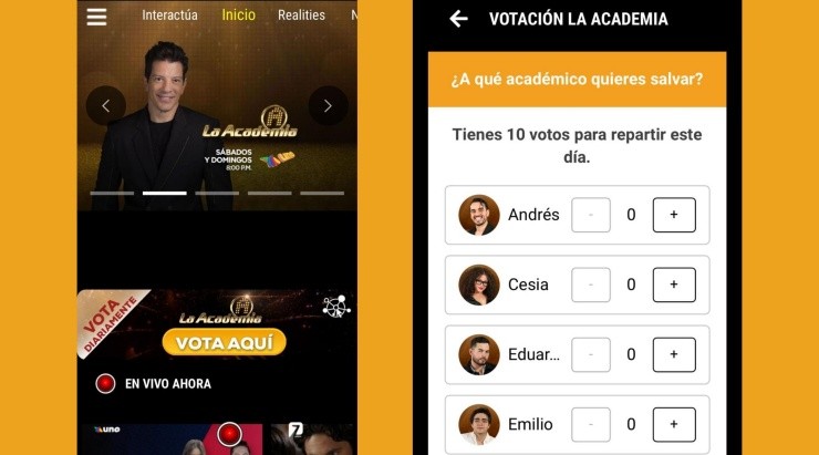 ¿Cómo votar en La Academia 2022 por tu alumno favorito desde la app de Tv Azteca?