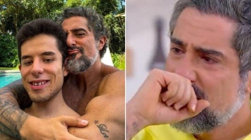 Fotos: Instagram/Marcos Mion (esquerda) - Reprodução/TV Globo (direita)