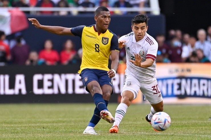 Beltrán jugó el último amistoso, ante Ecuador. Créditos: Imago7