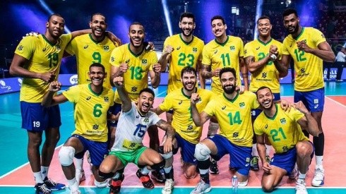 FIVB/Divulgação - Seleção BRasileira de Vôlei