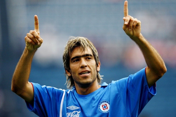 Delgado jugó en Cruz Azul entre 2003 y 2007. Crédito: CLAUDIO CRUZ/AP