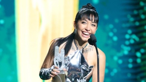 María Becerra se llevó el premio Top Rising Star Femenino