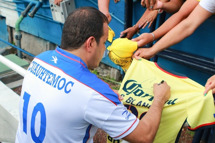Cuauhtémoc jugó dos temporadas en Rayo Vallecano antes de regresar al América. Créditos: Imago7
