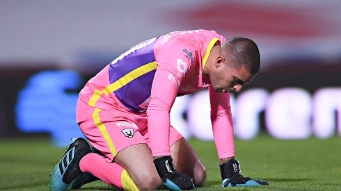 Julio González tras el gol del León