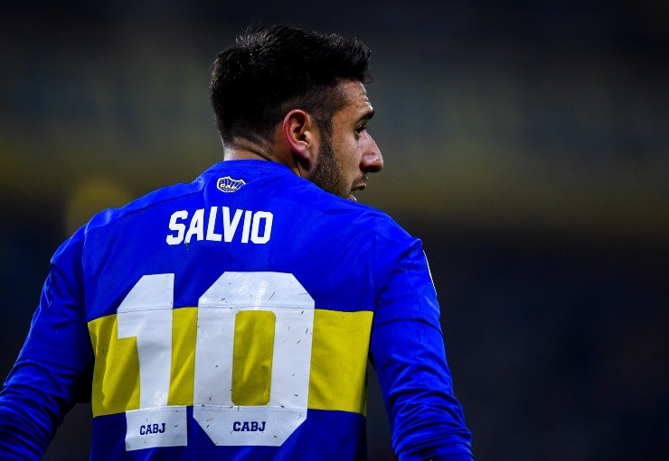 Salvio anotó en su última aparición con Boca (Getty Images)