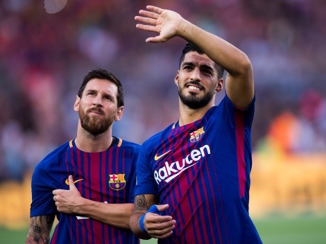 La increíble foto que Suárez le sacó a Messi, recorrió el mundo y generó miles de risas