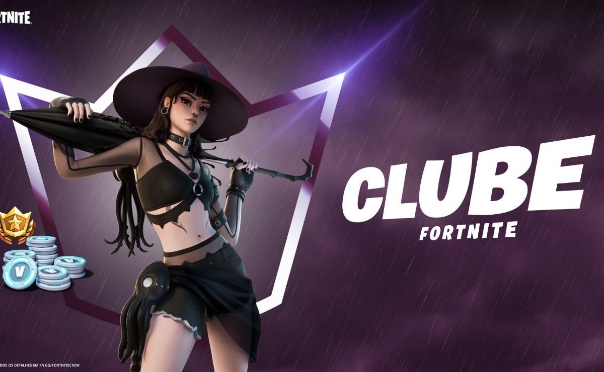 Vi é a nova skin exclusiva do Clube Fortnite em fevereiro - Millenium