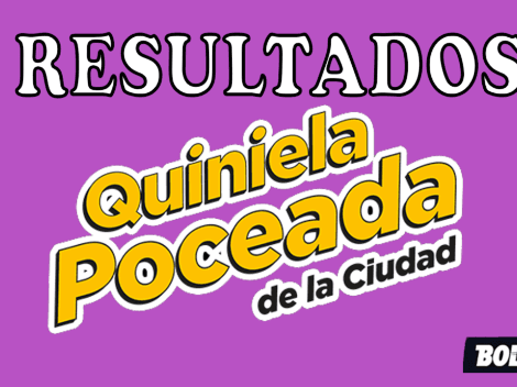 Quiniela Poceada de la Ciudad | Resultados y números ganadores