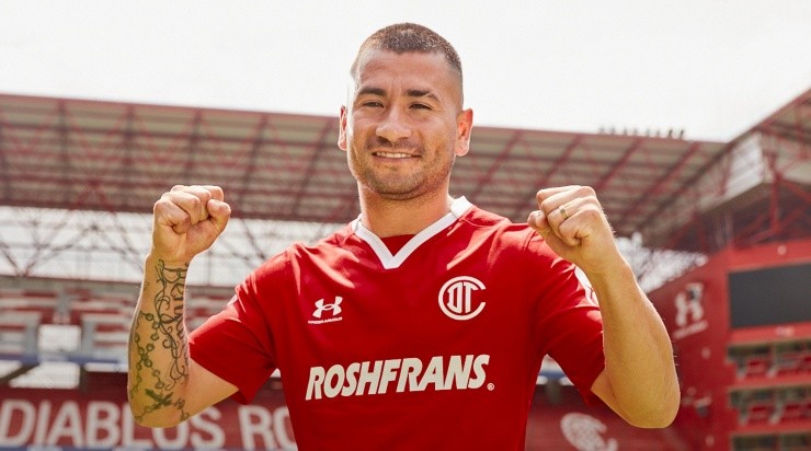 Nueva playera para los Diablos Rojos (@TolucaFC)