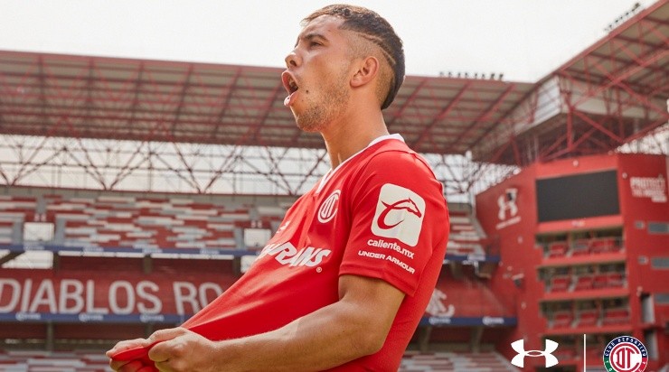 Nueva playera para los Diablos Rojos (@TolucaFC)