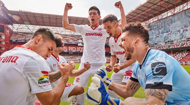 Nueva playera para los Diablos Rojos (@TolucaFC)