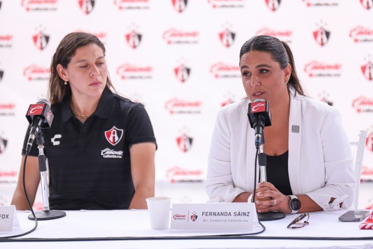 Norma Palafox refuerzo de Atlas Femenil
