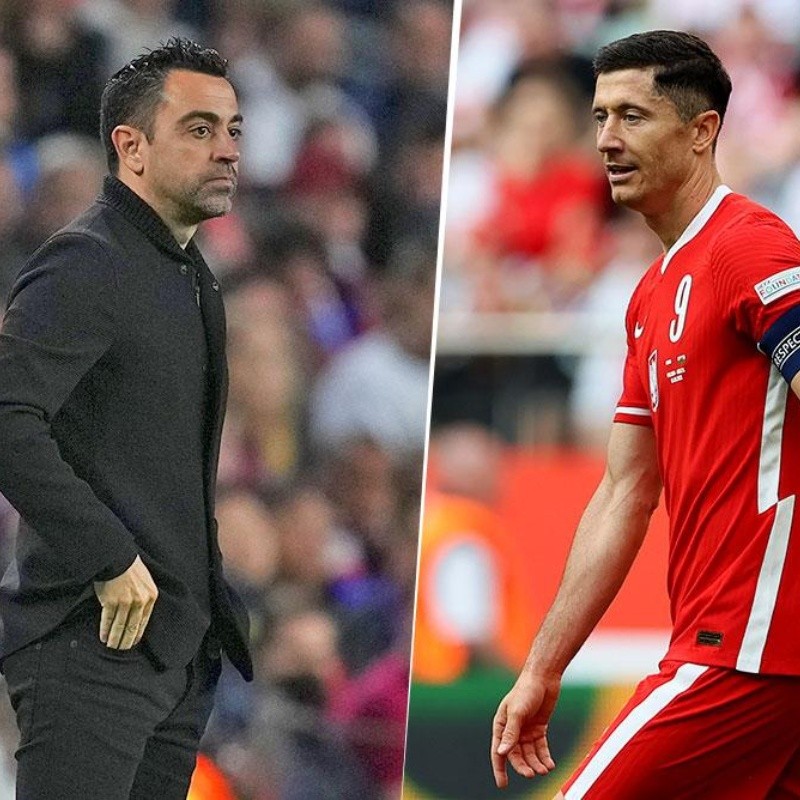 ¿El destino los quiere juntos?: Xavi y Lewandowski coincidieron en Ibiza