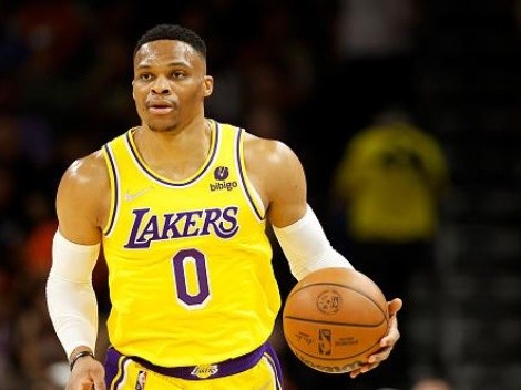 Russell Westbrook toma a decisão de renovar com os Lakers por mais uma temporada