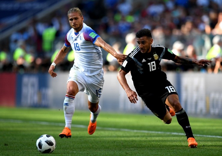 Salvio también jugó el Mundial de Rusia 2018 con Argentina. Créditos: Getty Images