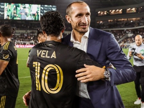 Chiellini elogia a Carlos Vela en su llegada a LAFC