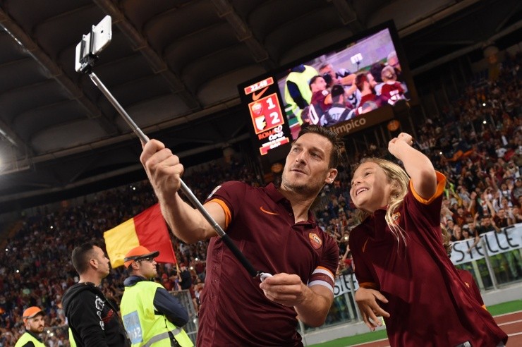 Francesco Totti en la Roma