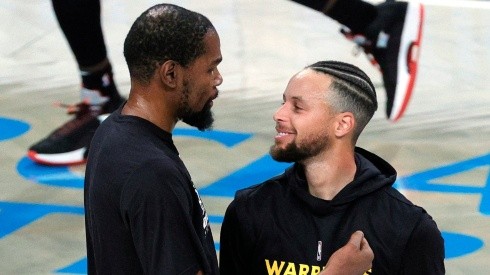 Kevin Durant y Stephen Curry