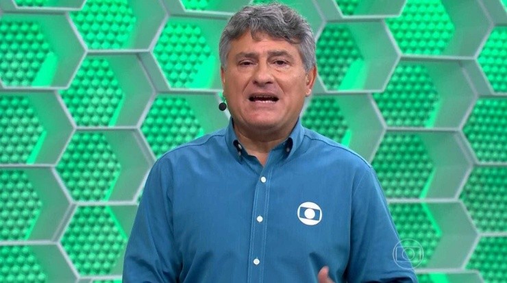 Cléber Machado rasgou elogios ao trabalho do Palmeiras na temporada. Foto: Reprodução.