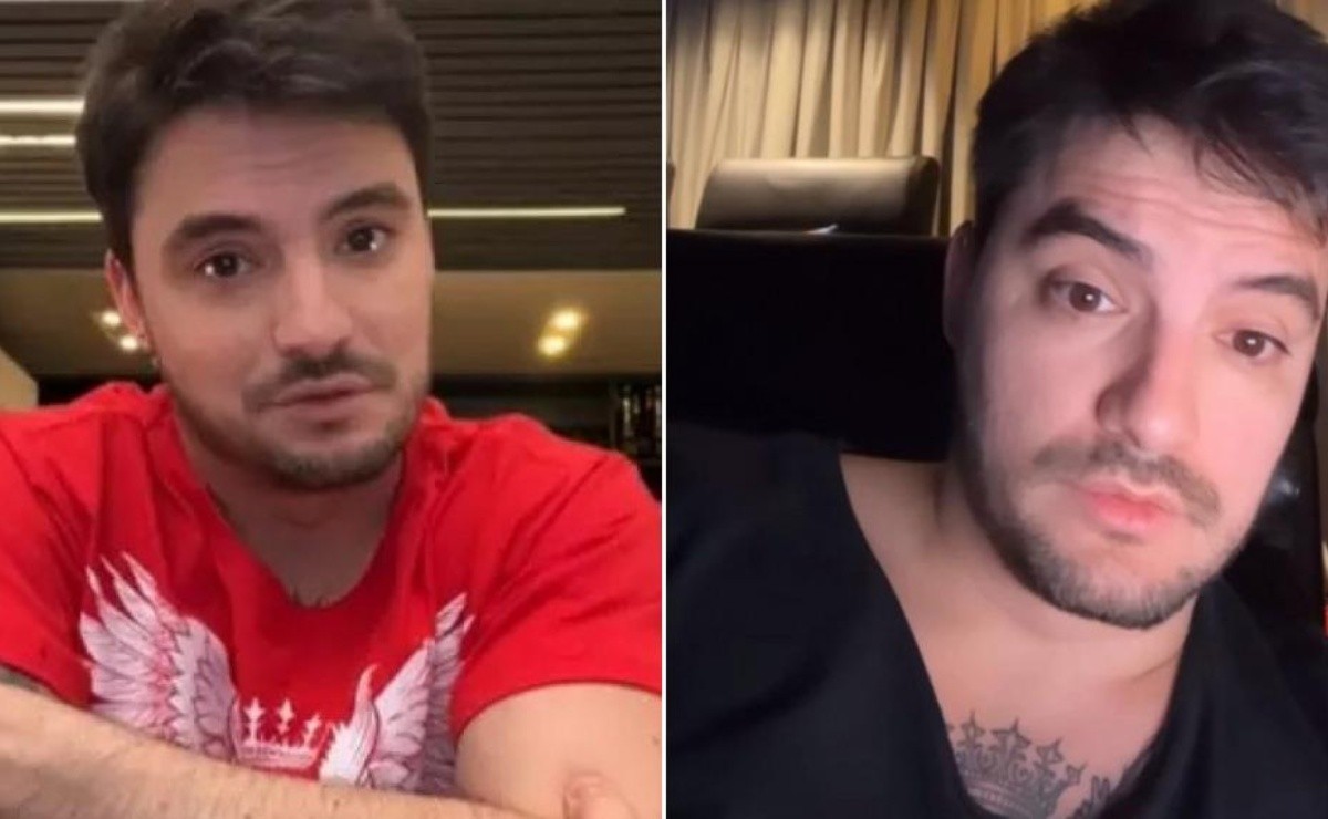 Felipe Neto e Gkay se beijam após troca de flertes nas redes sociais