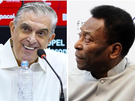 "Pelé não joga mais"; Petraglia volta a citar o Santos e dá resposta ácida