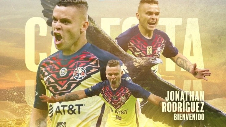 Cabecita Rodríguez jugará con América el Apertura 2022. Créditos: @ClubAmerica