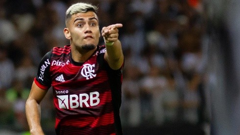 Fernando Moreno/AGIF - Andreas Pereira pelo Flamengo.
