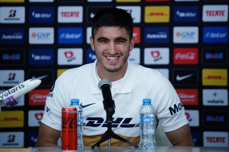 Del Prete sonó en América, pero recaló en Pumas. Créditos: Imago7