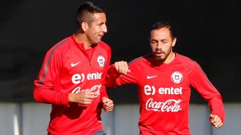 Díaz e Isla compartieron varias veces nóminas de la Selección Chilena.